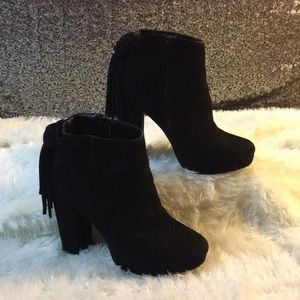 Call it Spring Fringe Ankle Boots